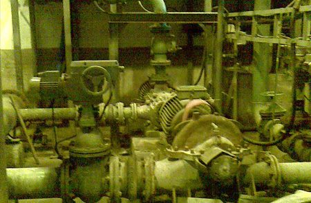 Automation of the return water pumping station