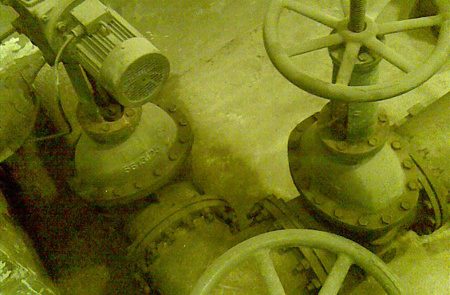 Automation of the return water pumping station