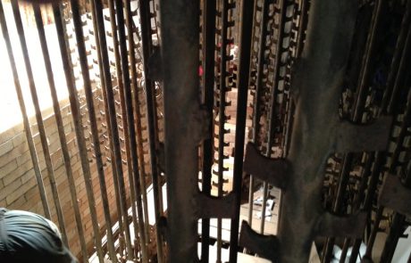 Replacement of the second stage and the superheater