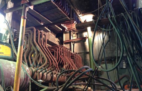 Replacement of the second stage and the superheater