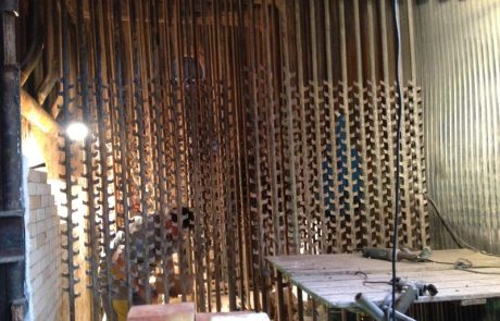 Replacement of the second stage and the superheater