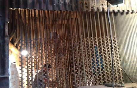 Replacement of the second stage and the superheater