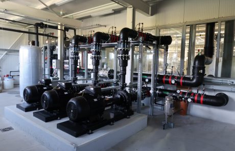 New cooling station, Martin plant