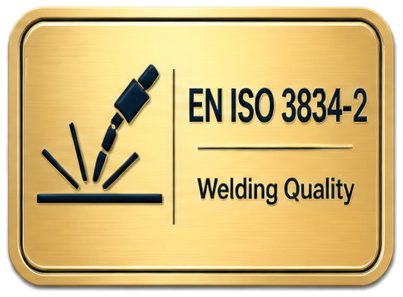 EN ISO 3834-2 Welding Quality