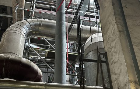 Dodávka a montáž hlavného parného potrubia, Eco Power Project, Ružomberok
