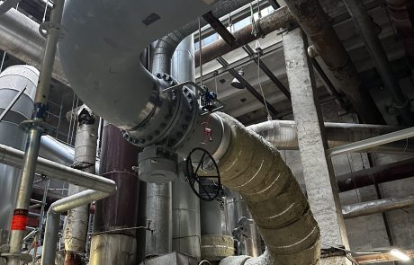 Dodávka a montáž hlavného parného potrubia, Eco Power Project, Ružomberok