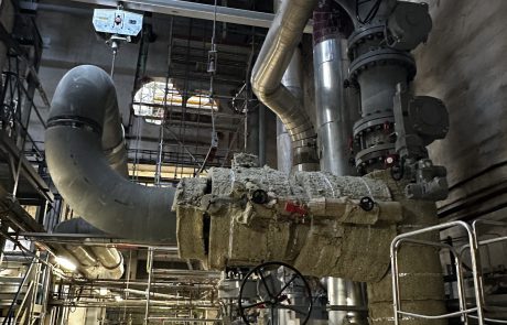 Dodávka a montáž hlavného parného potrubia, Eco Power Project, Ružomberok