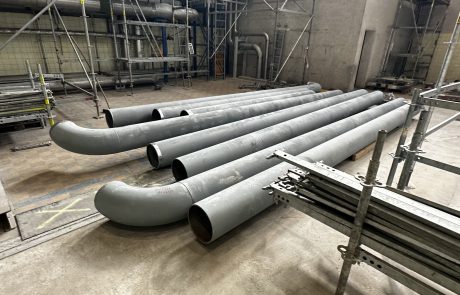 Dodávka a montáž hlavného parného potrubia, Eco Power Project, Ružomberok
