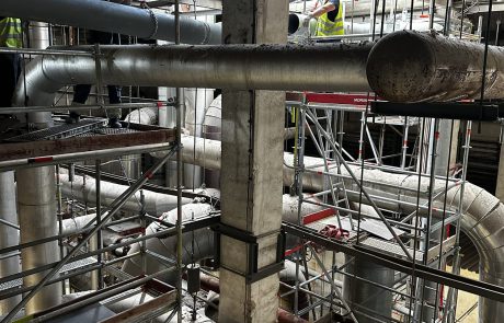 Dodávka a montáž hlavného parného potrubia, Eco Power Project, Ružomberok