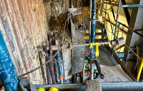 General overhaul of the bottom section and economizer of Steam boiler K3