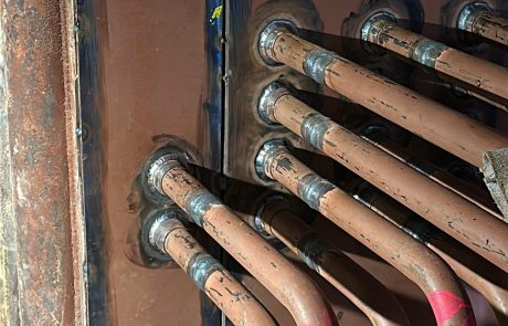 General overhaul of the bottom section and economizer of Steam boiler K3