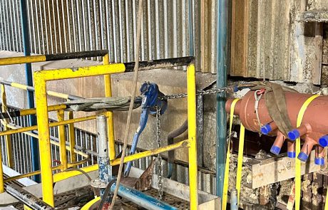General overhaul of the bottom section and economizer of Steam boiler K3