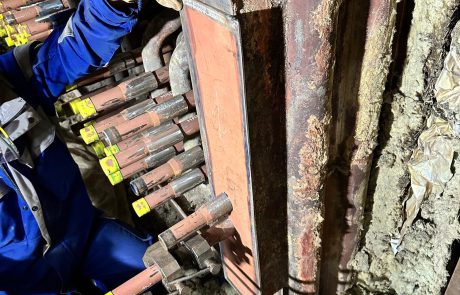 General overhaul of the bottom section and economizer of Steam boiler K3
