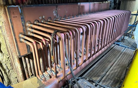 General overhaul of the bottom section and economizer of Steam boiler K3