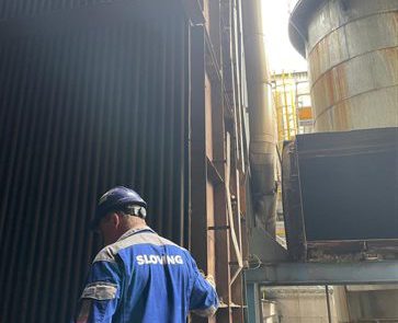 Oprava kotla B3 EPOČ, výmena EKO a LUVO, Počerady (ČR)
