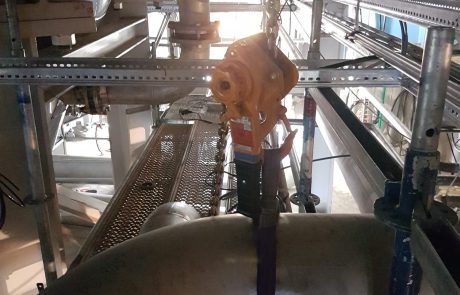 Dodávka a montáž potrubných rozvodov a technológie novej várne, Ružomberok