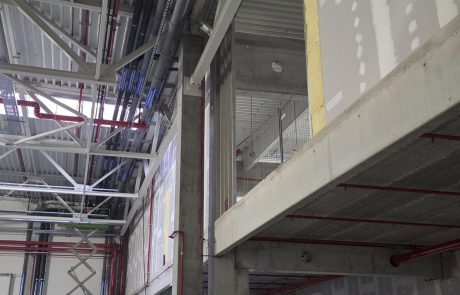 Inštalácia rozvodov stlačeného vzduchu, závod VOLVO Košice